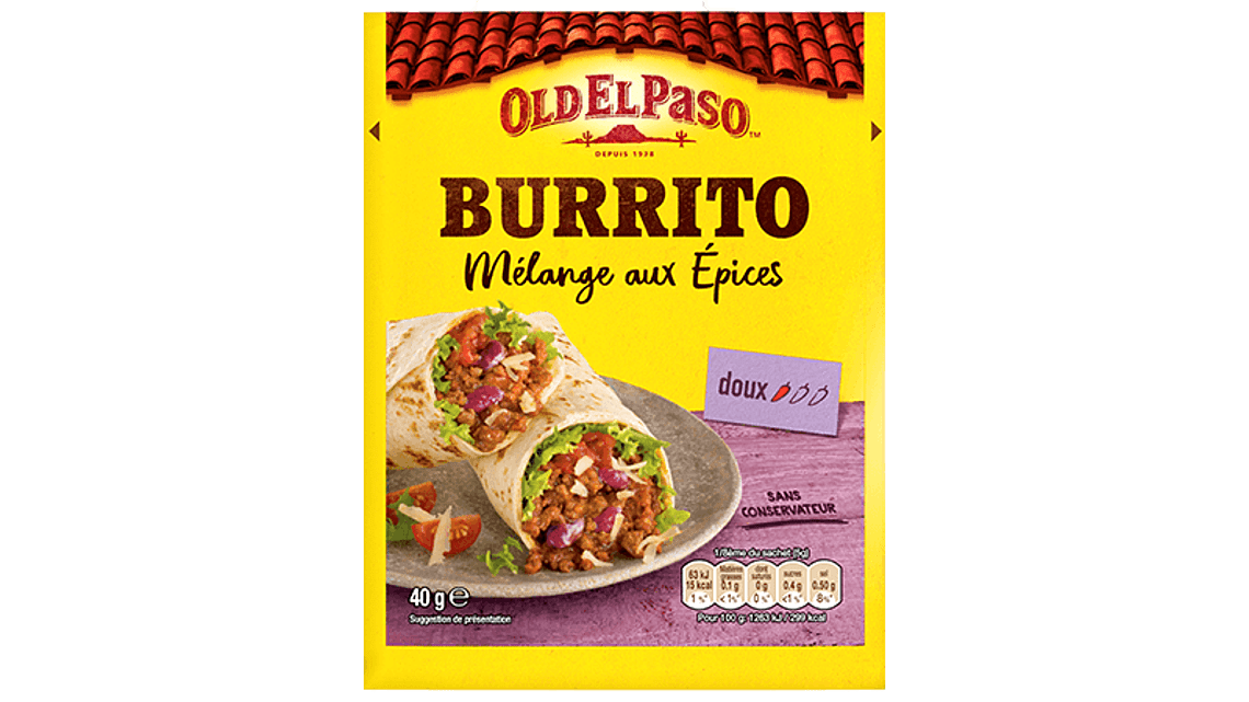 burrito melange aux epices